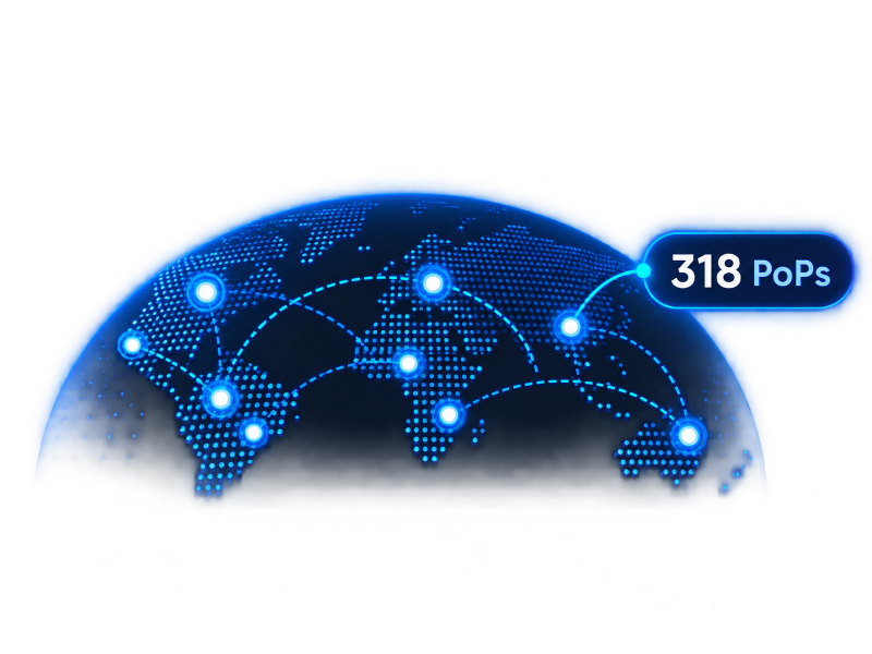 318 Edge Locations