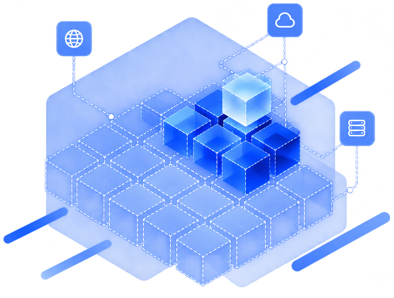 Global Edge Network Illustration